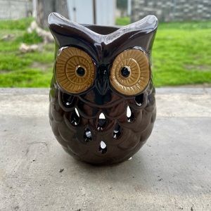 Hosley Ceramic Owl Oil/Wax Warmer